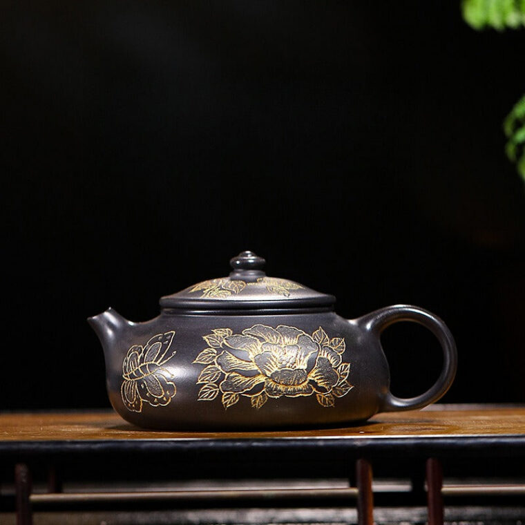 Yixing Zisha Teapot [Han Jiang] (Shi Huang – 260ml)