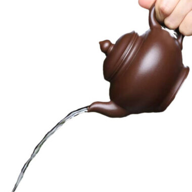 Full Handmade Yixing Zisha Teapot [Xiao Ying Pot] (Zi Ni – 260ml)