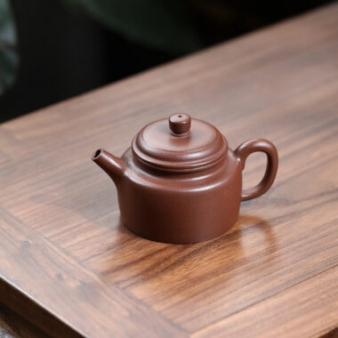 Yixing Zisha Teapot [De Zhong] (Bensan Lu Ni/Jiang Po Ni/Zi Ni – 170ml)