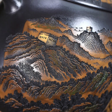 Yixing Zisha Teapot [The Great Wall] (Shi Huang – 320ml)