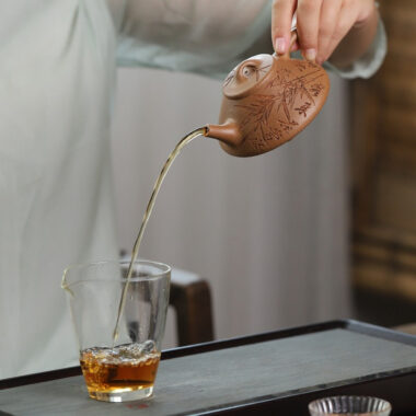 Yixing Zisha Teapot [Breeze Ziye Shi Piao] (Jiang Po Ni – 170ml / Zi Ni – 190ml)