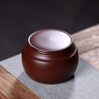 Yixing Zisha Tea Jar Tea Caddy [Sheng Xiang]