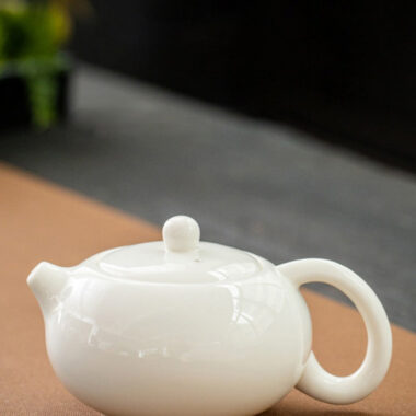 Mutton Fat Jade White Porcelain [Feng Ming Pot] 260ml