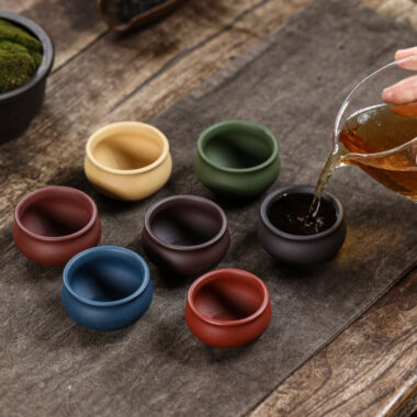 Yixing Zisha Tea Cup [Mutli-color] 50ml