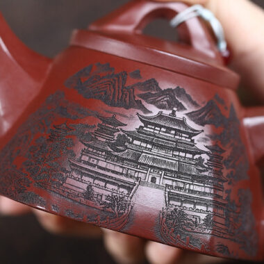 Yixing Zisha Teapot [Bawang Shi Piao] (Long Xue Sha – 280ml)