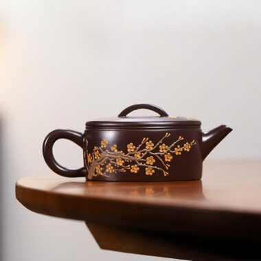 Yixing Zisha Teapot [Meixiang Hanwa] (Zi Ni – 170ml)