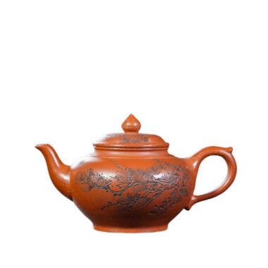 Yixing Zisha Teapot [Song Feng Xiao Ying] (Zhu Ni – 300ml)