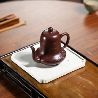 Yixing Zisha Teapot [Si Ting Pot] (Zi Zhu Ni – 170ml)