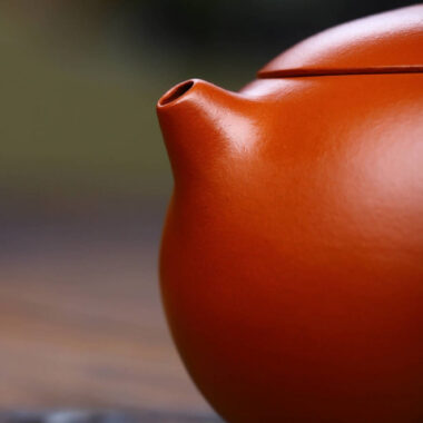 Full Handmade Yixing Zisha Teapot [Xishi Pot] (Zhao Zhuang Zhu Ni – 170ml)