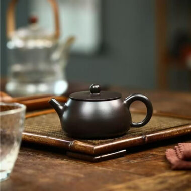 Yixing Zisha Teapot [Kuan Kou Shi Piao] (Shi Huang – 200ml)
