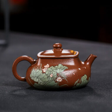 Full Handmade Yixing Zisha Teapot [Shui Meiren] (Hong Jiang Po Ni – 190ml)
