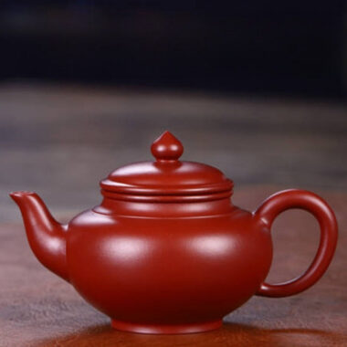 Full Handmade Yixing Zisha Teapot [Xiao Ying Pot] (Dahongpao – 110ml)