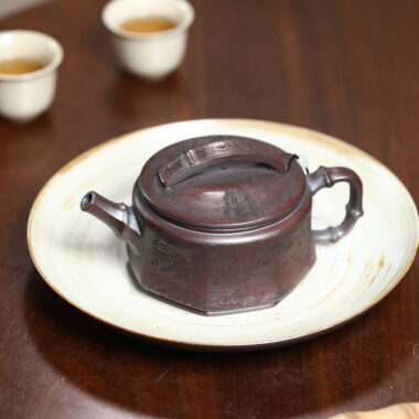 Yixing Zisha Teapot [Hanwa] (Zi Ni Firewood Fired – 250ml)