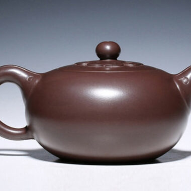 Full Handmade Yixing Zisha Teapot [Yuan Ruyi] (Lao Zi Ni – 160/320ml)