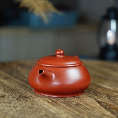 Yixing Zisha Teapot [Ming Lu Pot] (Dahongpao – 170ml)