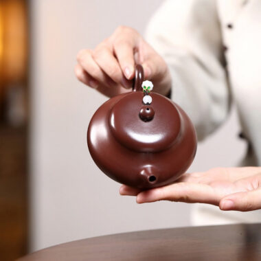 Yixing Zisha Teapot [Bian Xin] (Zi Ni – 160ml)