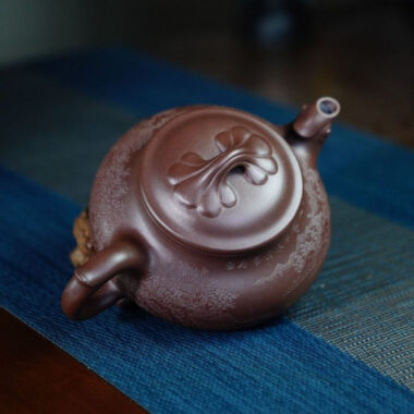 Full Handmade Yixing Zisha Teapot [Feng Wu Jiu Tian Pot] (Zi Ni – 300ml)