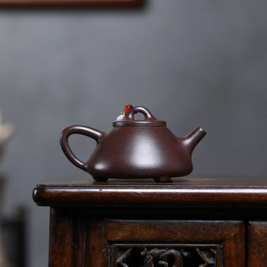 Yixing Zisha Teapot [Bamboo Shi Piao] (Zi Ni – 190ml)