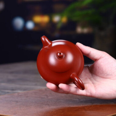 Yixing Zisha Teapot [Yu Ru Pot] (Dahongpao – 200ml)