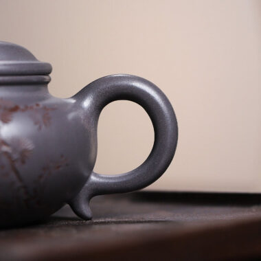 Yixing Zisha Teapot [Songzhi Fanggu] (Ting Qing Ni – 250ml)