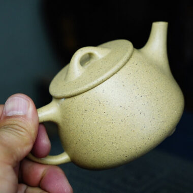 Full Handmade Yixing Zisha Teapot [Gao Shi Piao Pot] (Benson Lu Ni – 190ml)
