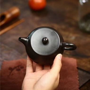 Yixing Zisha Teapot [Kuan Kou Shi Piao] (Shi Huang – 200ml)