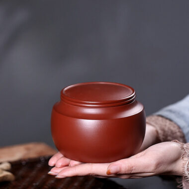 Yixing Zisha Tea Jar Tea Caddy [Sheng Xiang]