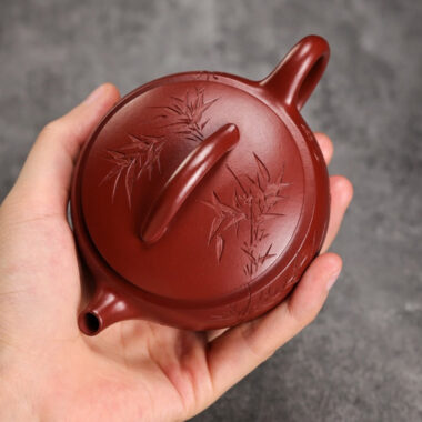Full Handmade Yixing Zisha Teapot [Hanwa Pot] (Dahongpao- 160ml)