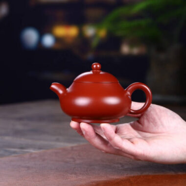 Yixing Zisha Teapot [Yu Ru Pot] (Dahongpao – 200ml)