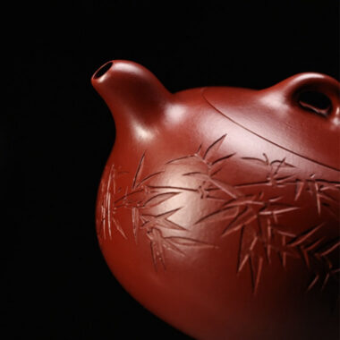 Full Handmade Yixing Zisha Teapot [Yuan Zhu Pot] (Dahongpao- 240ml)