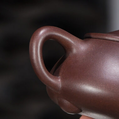 Full Handmade Yixing Zisha Teapot [Jingzhou Shi Piao Pot] (Di Cao Qing – 350ml)