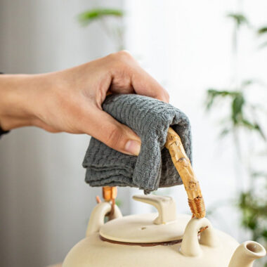 Chinese Style Zen Tea Towel [Zen Series] Wave Pattern