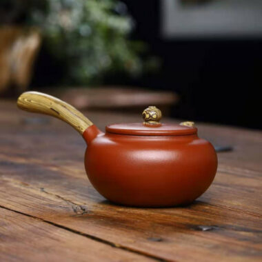 Full Handmade Yixing Zisha Teapot [Tang Yu Pot] (Qing Shui Ni/Jiao Ni – 270ml)