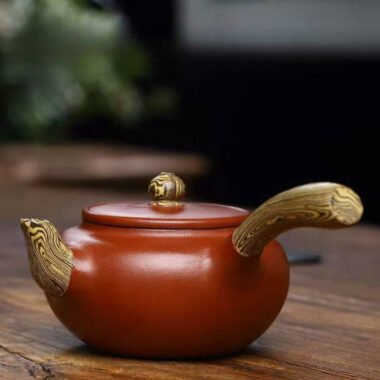 Full Handmade Yixing Zisha Teapot [Tang Yu Pot] (Qing Shui Ni/Jiao Ni – 270ml)
