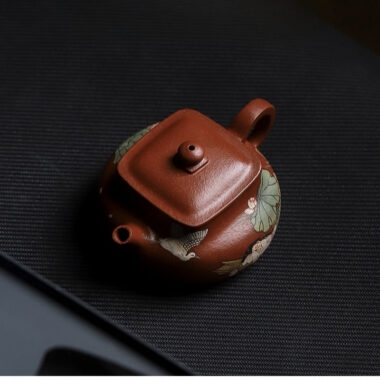 Full Handmade Yixing Zisha Teapot [Shui Meiren] (Hong Jiang Po Ni – 190ml)