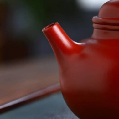 Full Handmade Yixing Zisha Teapot [Rong Tian Pot] (Dahongpao – 200ml)