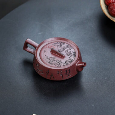 Full Handmade Yixing Zisha Teapot [Smooth & Fine] (Zi Ni – 130ml)