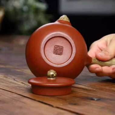 Full Handmade Yixing Zisha Teapot [Tang Yu Pot] (Qing Shui Ni/Jiao Ni – 270ml)