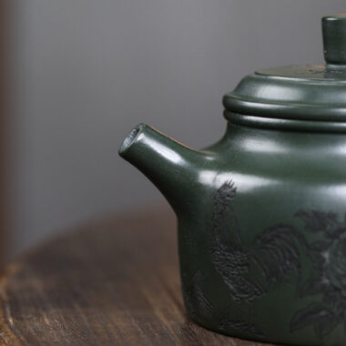 Yixing Zisha Teapot [Dezhong] (Lu Ni – 300ml)