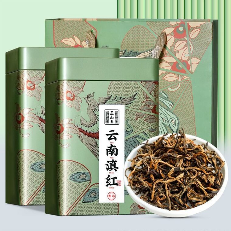 Premium Yunnan Fengqing [Dianhong] Golden Bud Black Tea Canned Gift Set 250/500g