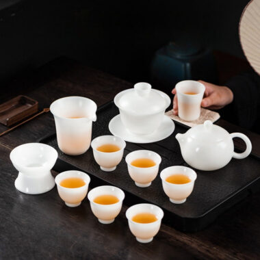 Ice Jade White Porcelain [Xishi Pot] 200/300ml