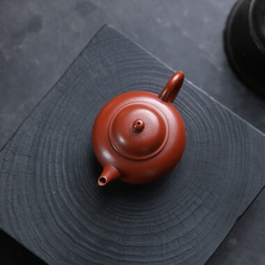 Yixing Zisha Teapot [Mini Shui Ping] (Zhu Ni – 130ml)