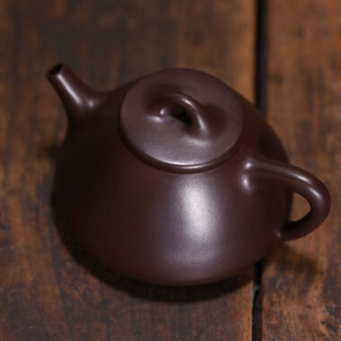 Full Handmade Yixing Zisha Teapot [Ziye Shi Piao Pot] (Zi Ni – 240/320ml)