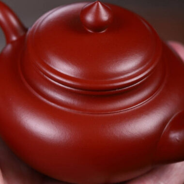 Full Handmade Yixing Zisha Teapot [Xiao Ying Pot] (Dahongpao – 110ml)