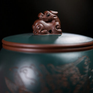 Yixing Zisha Teapot [Long Wa] (Zi Ni/Lu Ni – 280ml)