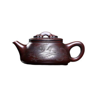 Yixing Zisha Teapot [Dragon Shi Piao] (Tie Xue Hong Sha – 320ml)