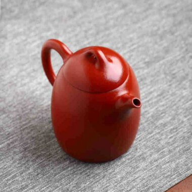 Full Handmade Yixing Zisha Teapot [Qin Quan Pot] (Dahongpao – 180ml)