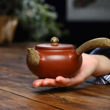 Full Handmade Yixing Zisha Teapot [Tang Yu Pot] (Qing Shui Ni/Jiao Ni – 270ml)