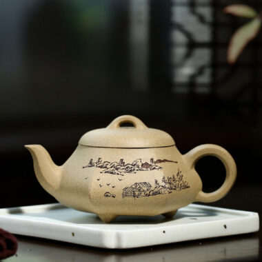 Yixing Zisha Teapot [Han Tang Shi Piao] (Duan Ni – 220ml)