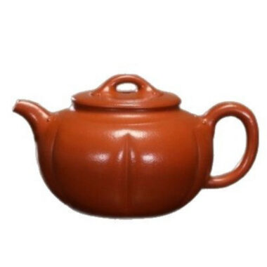 Full Handmade Yixing Zisha Teapot [Jin Nang Pot] (Zhao Zhuang Zhu Ni- 190ml)